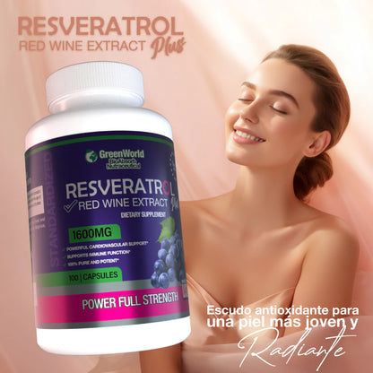 Resveratrol en Capsulas Antioxidante Poderoso